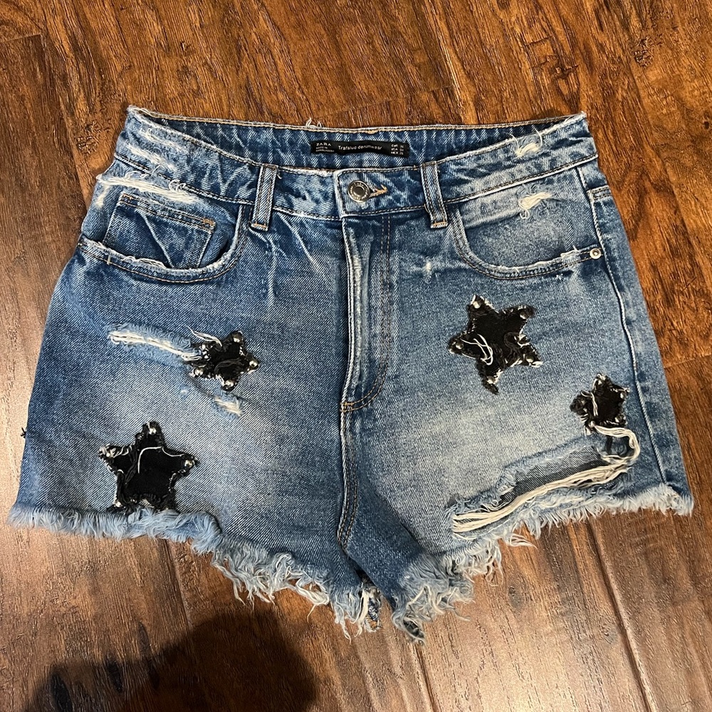 Zara jean shorts